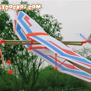 V10 máy bay cánh bằng dây chun ...