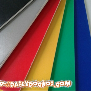 VXOP3 xốp màu KT chế máy bay kích cỡ 90cm*120cm*5cm