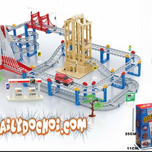 OT81 mô hình oto đường ray lắp ...