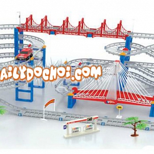 OT80 bộ đồ chơi lắp ghép đường ray cỡ lớn ...