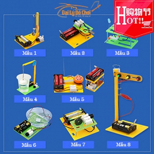OT109 Ô tô chế tạo lắp ráp DIY gồm 8 ...