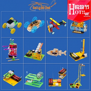 OT110 Ô tô chế tạo lắp ráp DIY gồm 12 ...