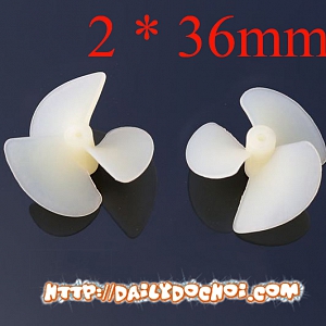 CV9A CẶP CHÂN VỊT TRỤC 2MM ĐƯỜNG KÍNH 2*36