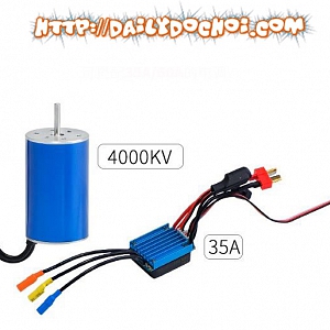 BDT5 BỘ ĐIỀU TỐC 2440 ĐỘNG CƠ 4000KV KÈM ESC ...