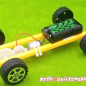 OT119A Ô TÔ 4 BÁNH CHẾ TẠO DIY