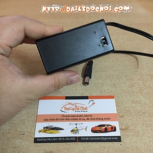 SP9V KHAY PIN 9V 6F22 KÈM DC ...