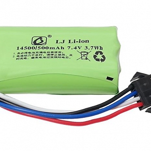 P56 pin 7.4V 500mAh 14500 SM4P cho ...